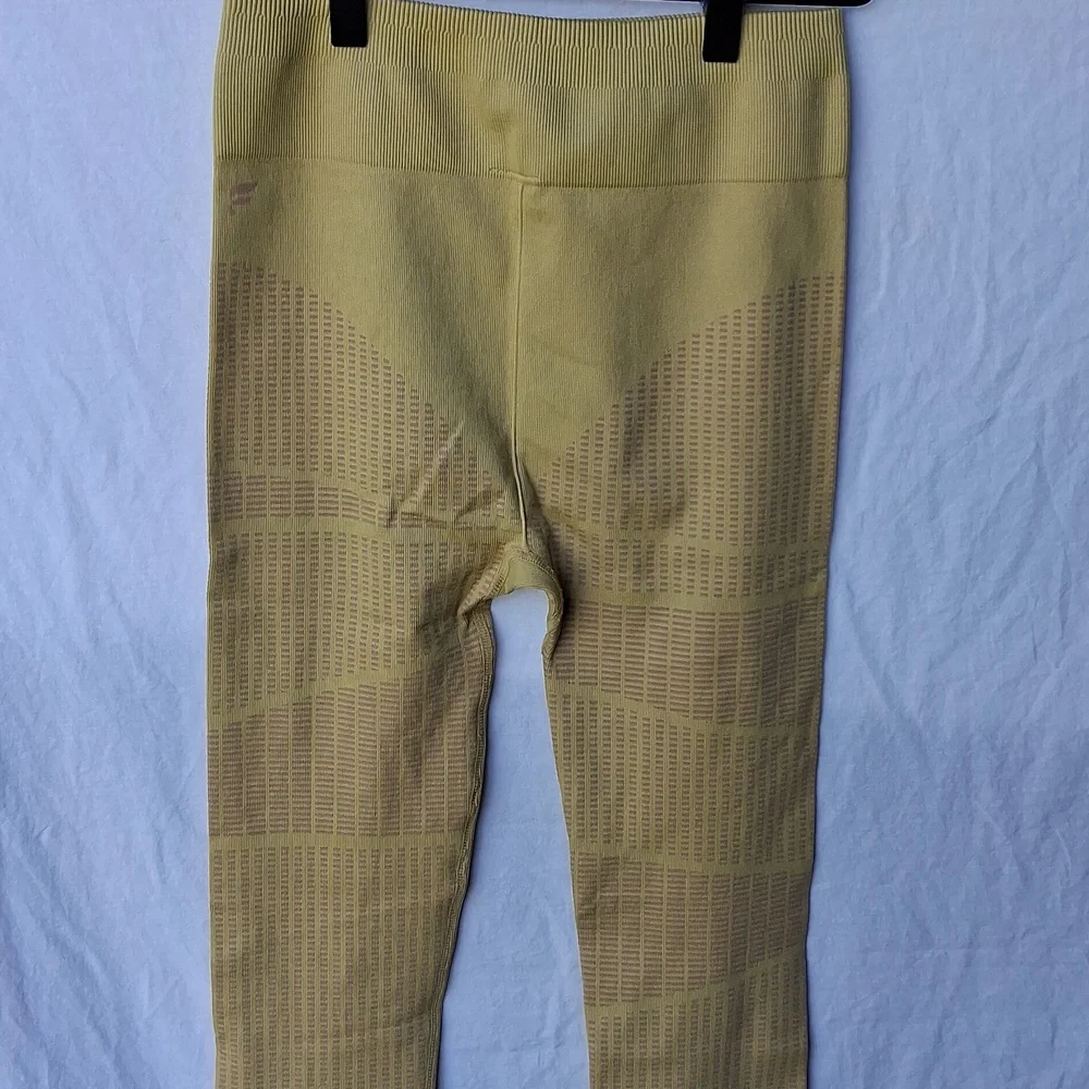 Fabletics Yellow Seamless Leggings Size S